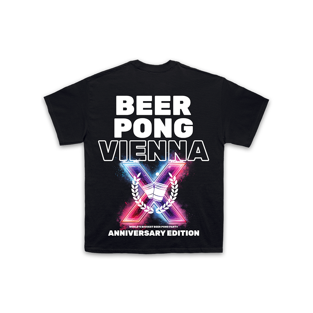 Beer Pong Vienna X Anniversary Shirt - Unisex
