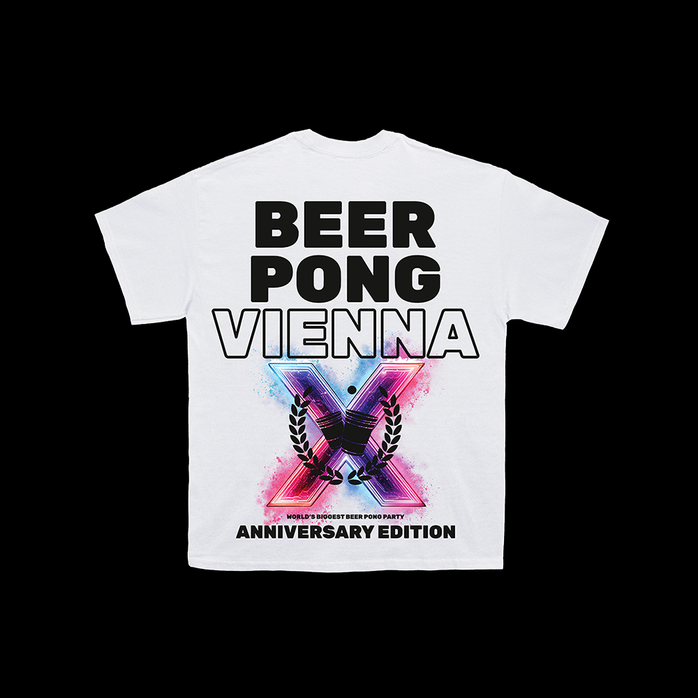 Beer Pong Vienna X Anniversary Shirt - Unisex