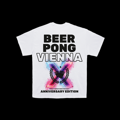 Beer Pong Vienna X Anniversary Shirt - Unisex